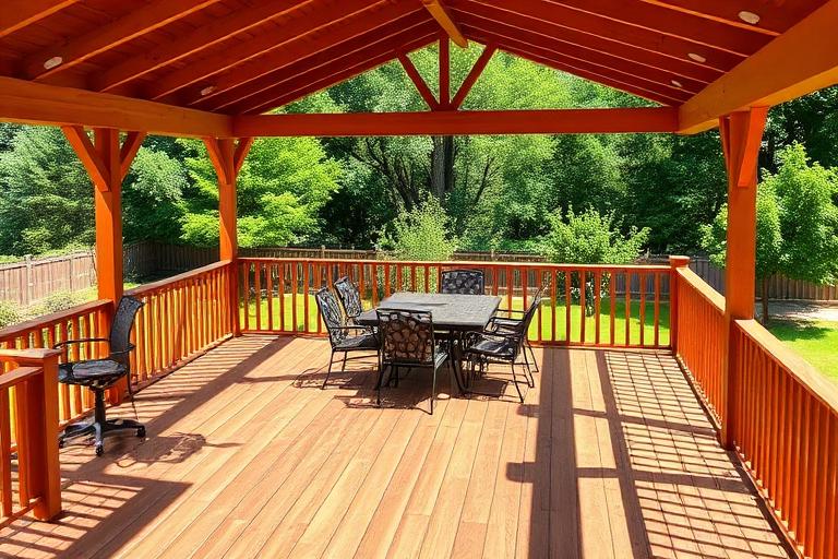 Decking project by Uni Construction Co.