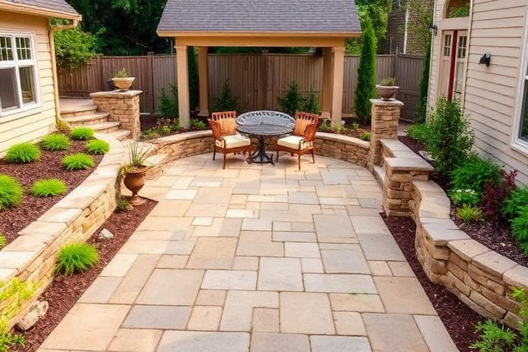 Patio project by Uni Construction Co.